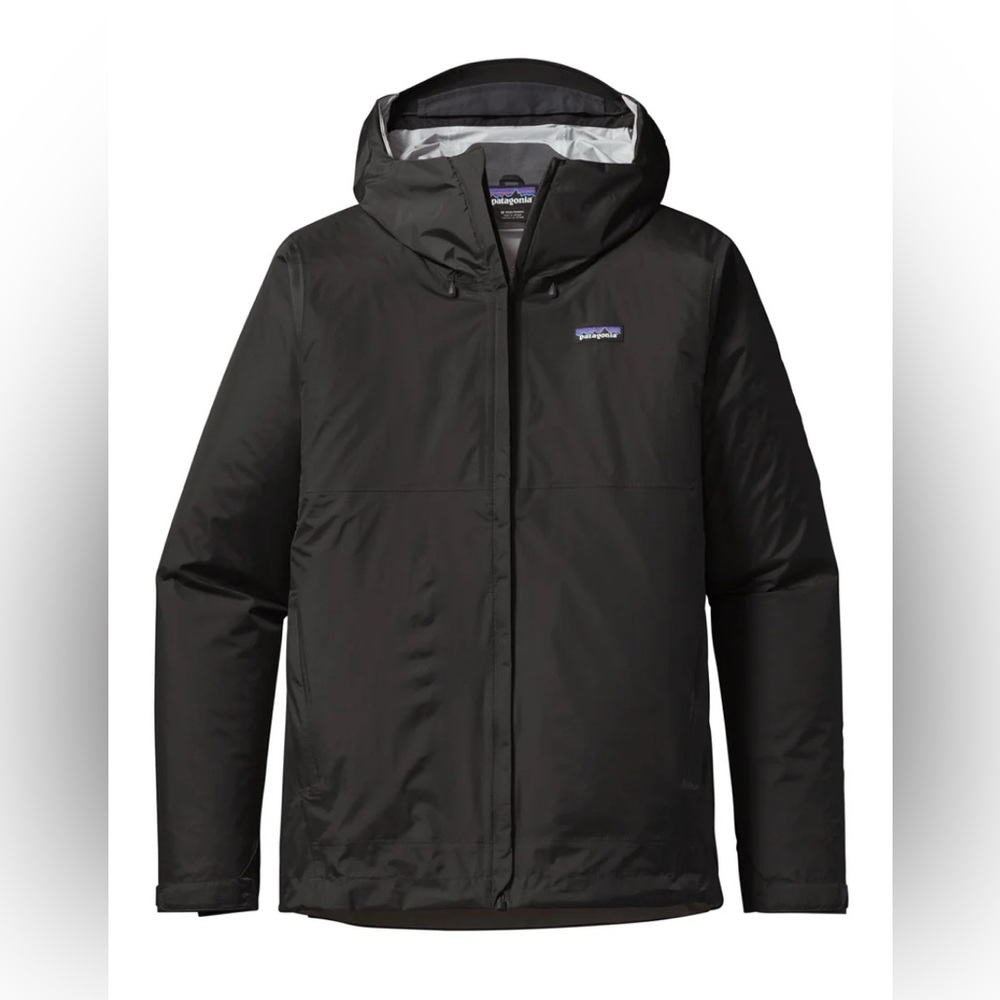 Patagonia Torrentshell Rain Jacket Men’s Size XL, Black